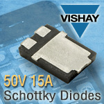 Миниатюрные силовые диоды от Vishay