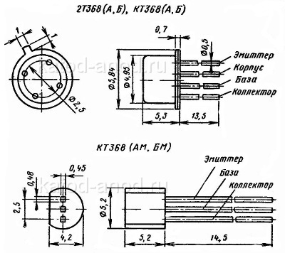 Транзистор КТ368