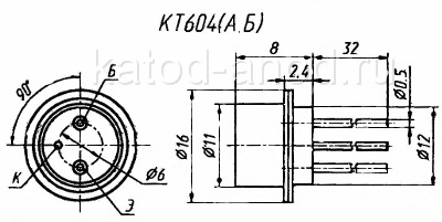 Транзистор КТ604