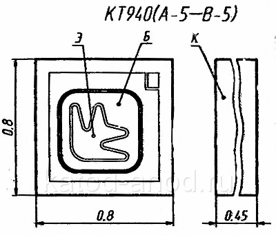 Транзистор КТ940-5